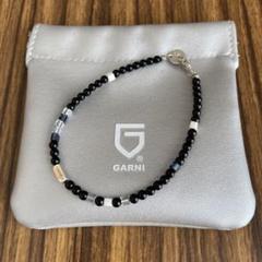 GARNI シルバー ブラックビーズブレスレット 楽天市場】【中古】GARNI “ ガルニ” Grid Ball Bracelet