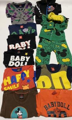 BABYDOLL ロンTトレーナー パーカー等11点 90 ディズニー ミッキー
