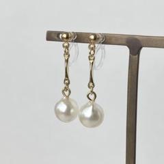 あこや真珠　ノンホールピアス