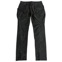 シェアスピリット　ジーンズ 00s rare Japanese Label grunge studs flare denimY2K goa