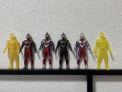 ウルトラマンティガ　ソフビセット