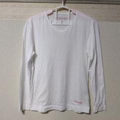 BURBERRY BLACK LABEL VネックTシャツ ホワイト 2