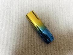 IQOS イルマiワン ケースIQOS ILUMA ONE専用ケース　緑ゴールド