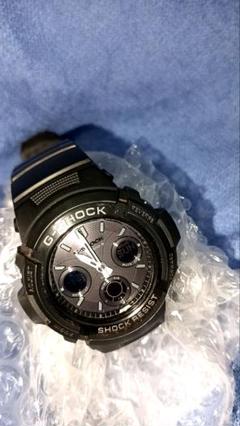 【中古】G-SHOCK ブラック デジタル腕時計 AWG-M100Bのサムネイル
