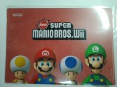 NewスーパーマリオブラザーズWii 非売品クリアファイル 新品未開封品 送料込