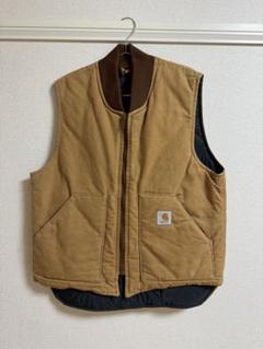 Carhartt ブラウン ダックベスト 美品 USA製 ブラウン カーハート ダックベスト carhartt - メルカリ