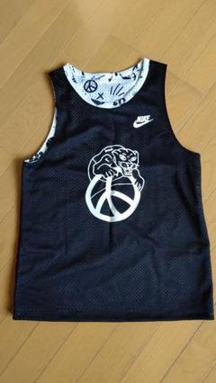 OLD NIKE リバーシブル メッシュ タンクトップ STONE HARBOR ナイキ リバーシブル メッシュ タンクトップ XL 白黒〇6-108m