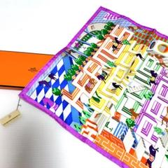 エルメス　シルク　スカーフ　ガヴロッシュ45