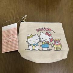 キティ　ミミィ　ティッシュポーチ　電話キティ　刺繍ポーチ　早い者勝ち‼️