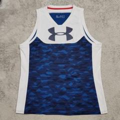 アンダーアーマー　関東学院大学　ラグビー　タンクトップ　2XL　青　ノースリーブ m25007655541_1.jpg?1725156682