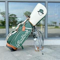 malbon golf マルボンゴルフ キャディバッグ カバン グリーン