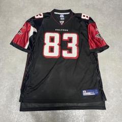 リーボック NFLファルコンズ アメフトゲームシャツ チームロゴプリント XXL