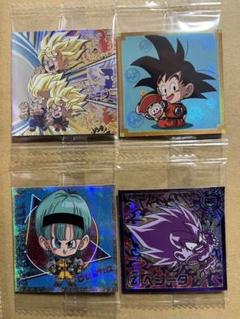ドラゴンボール　ウエハース【UGR 孫悟空＆孫悟飯＆孫悟天】【技GR ベジータ】