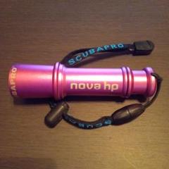 SCUBAPRO スキューバプロ nova hp 防水水中ライト 外観美品のサムネイル