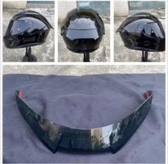 AGV K6対応交換レンズシールドメッキローズレッドスモーク