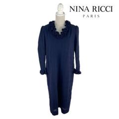 新品タグ付　NINA RICCI ニナリッチ　ネイビー　ポロワンピース　定価9万 2025年最新】NINA RICCI ワンピースの人気アイテム - メルカリ