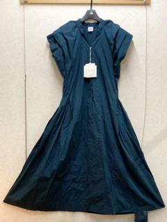 IENA LA BOUCLE タックスリーブワンピース　フリーサイズ　新品　緑