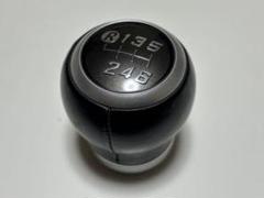 FT86 BRZ 　純正シフトノブ　 本革レザー　 赤ステッチ　美品　トヨタ okamoto-p_sg117cc110