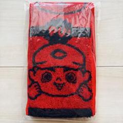 【新品・未使用】カープ Carp スリムタオルマフラー にらめっこ 赤