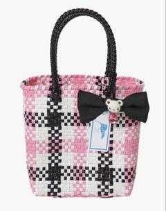 ファミリア  familiar  ハウスオブアンリ かごバッグ バッグ  美品 ファミリア familiar × ハウスオブアンリ コラボ カゴバッグ