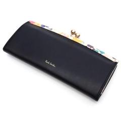 G06164 未使用品 Paul Smith レザーウォレット 長財布 ブラック