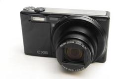 D0104A）美品 RICOH リコー デジタルカメラ CX6 ブラック RICOH デジタルカメラ CX6ブラック CX6-BK(中古品)