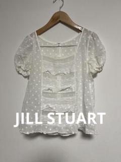 JILL STUART ドッド柄　ブラウス　M