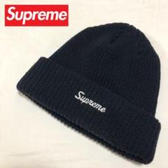 【野村周平着用】supreme loose gauge ニット帽 ビーニー