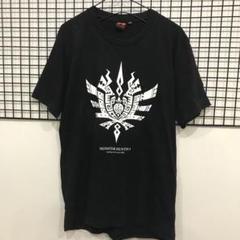 A545 UNIQLO UT モンスターハンター　コラボ　プリント　ブラック　M