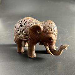 インドネシアの象　古美術　フィギュア　置物