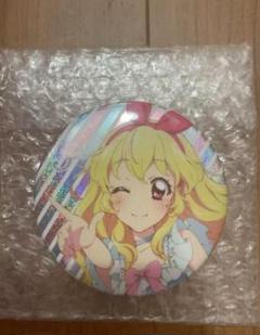 新品 未使用 アイカツ！ 5th グリッター缶バッジ 星宮いちご