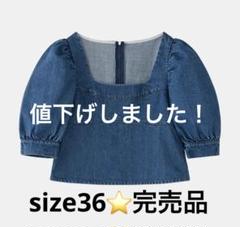 値下げしました【美品】Gajess Muguet Blouse 36 - メルカリ