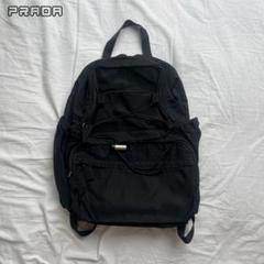PRADA nylon backpack black