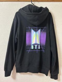 BTS MOS ジップアップフーディー　パーカー　L BTS MOS ジップアップフーディー パーカー L
