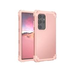 ⭐︎スマホケース耐衝撃(Galaxy S24 Ultra)(ローズゴールド)