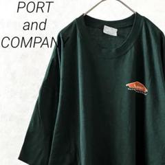 PORT and COMPANY Tシャツ 半袖 文字プリント 2XL 大きめ
