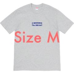 Mサイズ シュプリーム バンダナ ボックスロゴ Tシャツ グレー