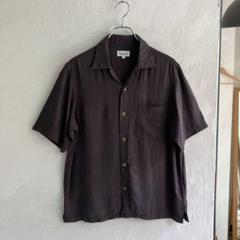 美品 Surf Line JAMS レーヨン アロハシャツ ブラウン