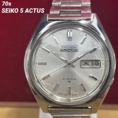 純正SSブレス 70s SEIKO ACUTUS 風防新品 自動巻 腕時計 超美品】70s SEIKO 5 ACUTUS 自動巻 純正SSブレス 腕時計 - メルカリ