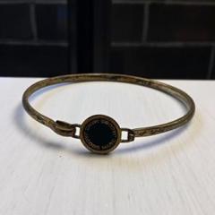 美品 マークジェイコブス レザー ブレスレット ゴールド金具 ダークブラウン MARC BY MARC JACOBS - MARC BY MARC JACOBS(マークバイマーク