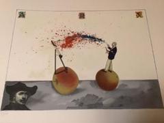 ポール・デイビス(米アーティスト)「Big Apple」リトグラフ版画/横尾忠則