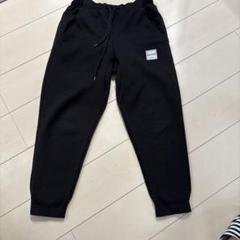 DUFFER ブラック ジョガーパンツ