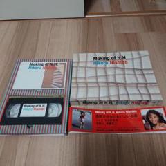 西田ひかるのおいしいお店　写真集　VHS