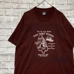 USA製90sヴィンテージTシャツ！シングルステッチ　ブラウン半袖古着XL79