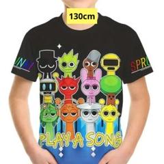 スプランキー　トップス　夏服　半袖　Tシャツ　キャラクター　ユーチューブ