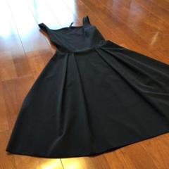 FOXEY NEW YORK ブラック フィットアンドフレアワンピース 40