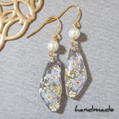 ≪310≫ハンドメイドレジンピアス 400円