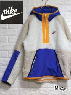 NIKE 筆記体 ボアジャケット ハーフジップ メンズM 入手困難