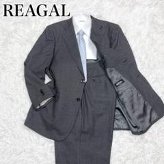 【新品・未使用】REGAL リーガル　セットアップ　BE6 背抜き　ストライプ 新品・未使用】REGAL リーガル セットアップ BE6 背抜き ストライプ