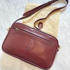 ✨極美品✨保存袋付Cartier マストライン ショルダーバッグ ポシェットのサムネイル